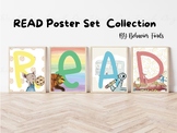 Children's Story Characters READ Poster Collection / Class