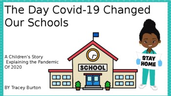Preview of Children's Story Explaining Covid-19 and Returning to School-Distance Learning