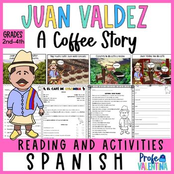 Preview of Children's Story in Spanish - Juan Valdez
