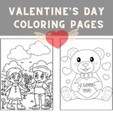 Children's Valentine's Day Coloring Pages