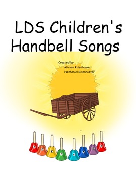Preview of LDS Children's songbook for 8 note colored handbells