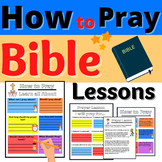 Bible Church How to Pray Activity Resource Childrens Sunda