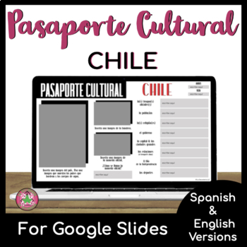 Preview of Chile Country Study and Research | Pasaporte Cultural | PRINT + DIGITAL