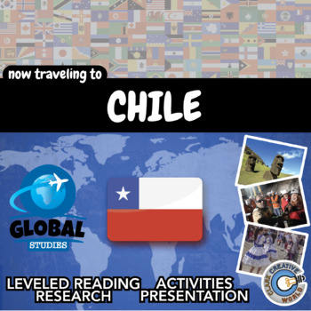 Preview of Chile - Global Studies - Leveled Reading, Activities, Slides & Digital INB