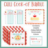 Chili Cook-Off Bundle for staff luncheon or classroom competition