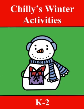 Preview of Chilly's Winter Activities