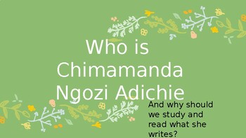 Preview of Chimamanda Adichie Unit: The Thing Around Your Neck