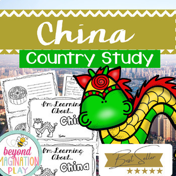 Preview of China Country Study *BEST SELLER* Comprehension, Activities + Play Pretend