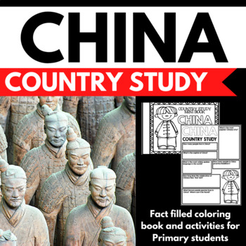 Preview of China Country Study Research Project - Differentiated - Reading Comprehension