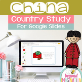 China Country Study for Google Slides Distance Learning