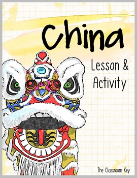 Preview of China Lesson and Activity