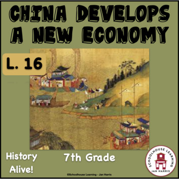 Preview of China Develops a New Economy Lesson 16 Task Cards History Alive!