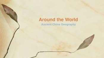 Preview of China Geography Game (PowerPoint)