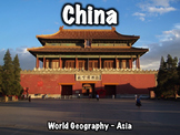 China PowerPoint - Geography, History, Government, Geograp