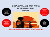 China, Japan, and West Africa Middle Ages Bundle: Study Gu