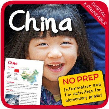 Preview of China (Fun stuff for elementary grades)