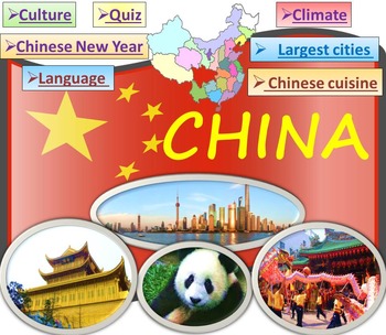 Preview of China Quiz PowerPoint Presentation distance learning