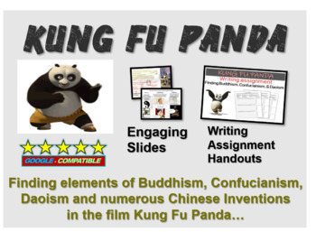 Preview of China: Teaching Buddhism Confucianism Taoism (Daoism) with Kung Fu Panda & Mulan
