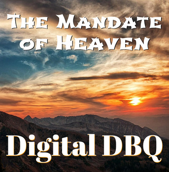 Preview of China & The Mandate of Heaven: Google Form - Digital DBQ