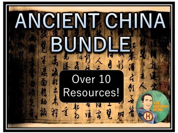 Preview of China Unit Bundle Over 10 Resources!