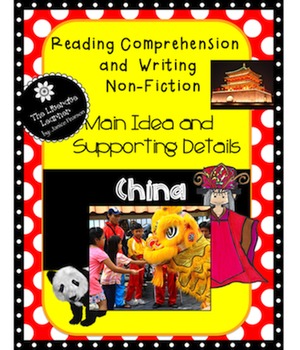 Preview of China  and Chinese New Year for 2nd and 3rd graders  Reading  Non-Fiction