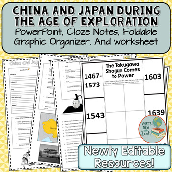 China and Japan During the Age of Exploration by Leah Cleary  TpT