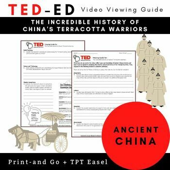 Preview of China's Terracotta Warriors: TEDed Video Viewing Guide