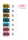 Chinese Alphabets qTRAILS Mix and Match