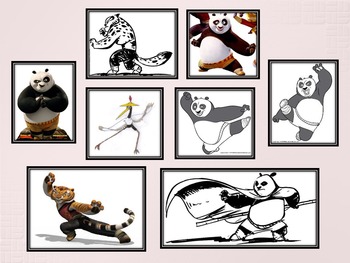 Chinese Character 8 Basic Strokes and Kung Fu Poses by Jing Li | TPT