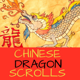 Chinese Dragon Scrolls - Chinese New Year