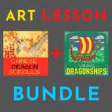 Chinese Dragon Scrolls & Viking Dragonships BUNDLE