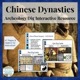 Chinese Dynasties Archeological Dig Activity World History China