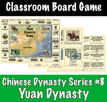 Preview of Chinese Dynasties Board Games #8 - Yuan Dynasty (social studies, games, history)