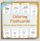 Chinese-English Bilingual Coloring Flashcards: Shopping, H