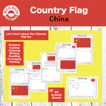 Preview of Chinese Flag Activity / China Flag Craft