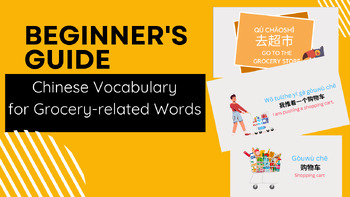 Preview of Chinese Grocery Talk: Essential Vocabulary and Conversations for Your Shopping