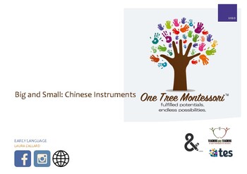 Preview of Chinese Instruments: Big and Small Matching