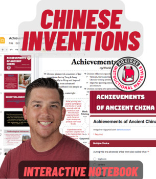 Preview of Chinese Inventions - Ancient China - Guided Independent Activity & Quiz