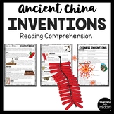 Chinese Inventions Reading Comprehension Informational Tex
