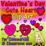 Cute Hearts Valentine's Day Clip Art