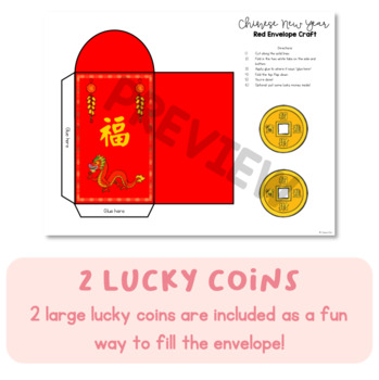 Lunar New Year - Chinese Lucky Red Envelope - Lucky Little Learners
