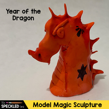 Preview of Chinese / Lunar New Year. Dragon Pinchpot Sculpture Elementary Art Lesson Plan.