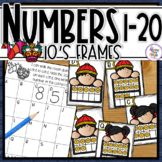 Chinese New Year 10s Frame Number Sense Activity for numbe