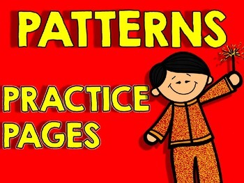 Preview of Chinese New Year 2024 Math Patterns / Patterning