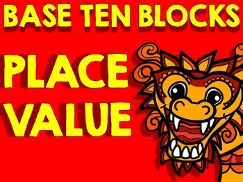 Preview of Place Value Practice Pages for Chinese New Year 2024