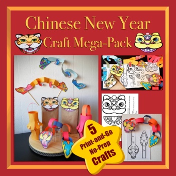 Preview of Chinese New Year 2022 Crafts | Year of the Tiger | Lunar New Year | Dragon Craft