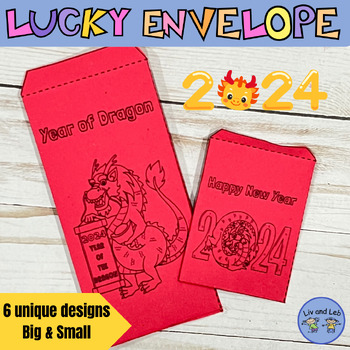 2023 Lunar New Year Craft- Chinese New Year Red Envelopes