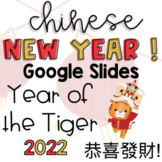 Chinese New Year 2022 | Year of the Tiger | GOOGLE SLIDES