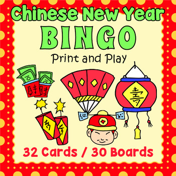 Preview of Chinese New Year 2024 BINGO & Memory Matching Card Game Activity