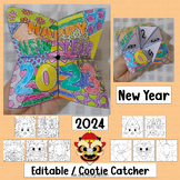Chinese New Year 2024 Craft Cootie Catcher Activities Pop 